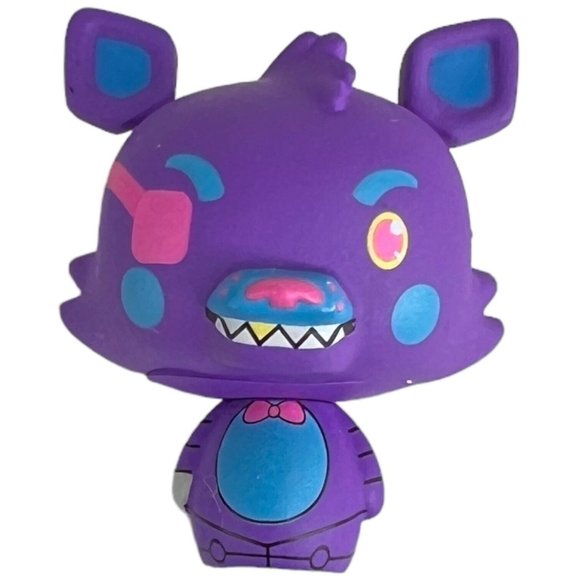 4 Funko Five Nights At Freddys Pint Size Blacklight Foxy Candy Cane Yellow Blue - Picture 8 of 11